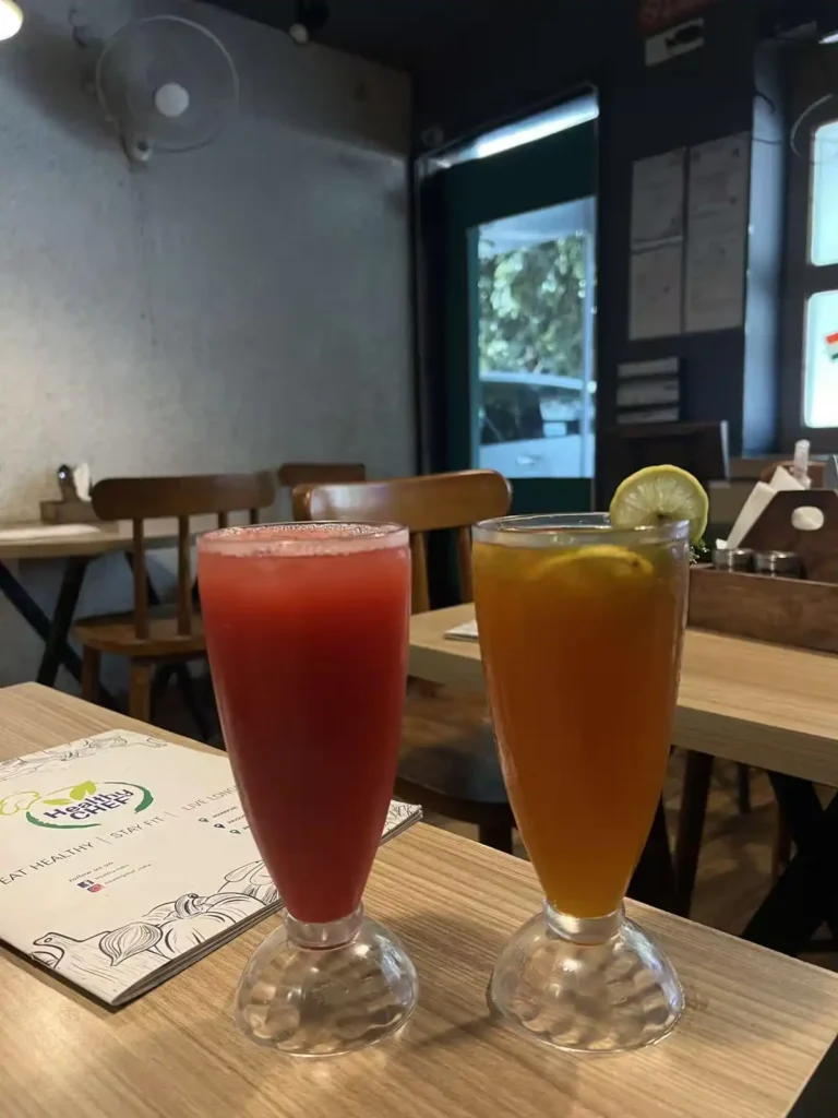 Healthy drinks at Stay Healthy