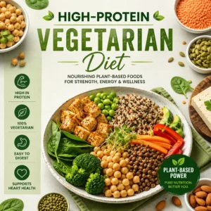 High-Protein Vegetarian Diet Plan For Muscle Gain