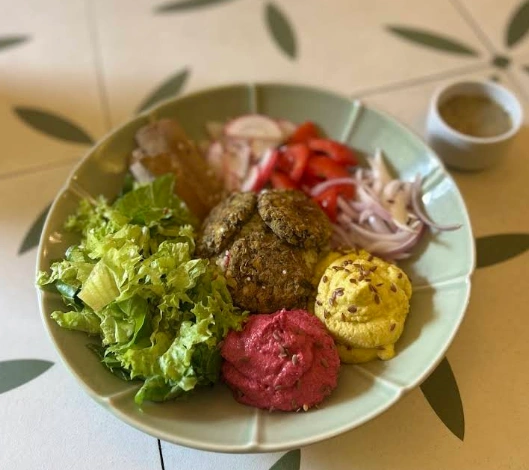 Flax healthy food bowl