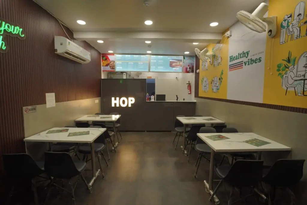 HOP House Of Protein interior