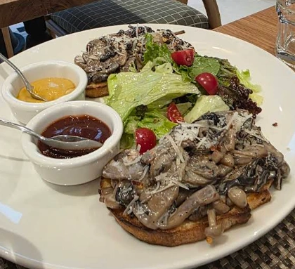 Organic bistro healthy sandwich