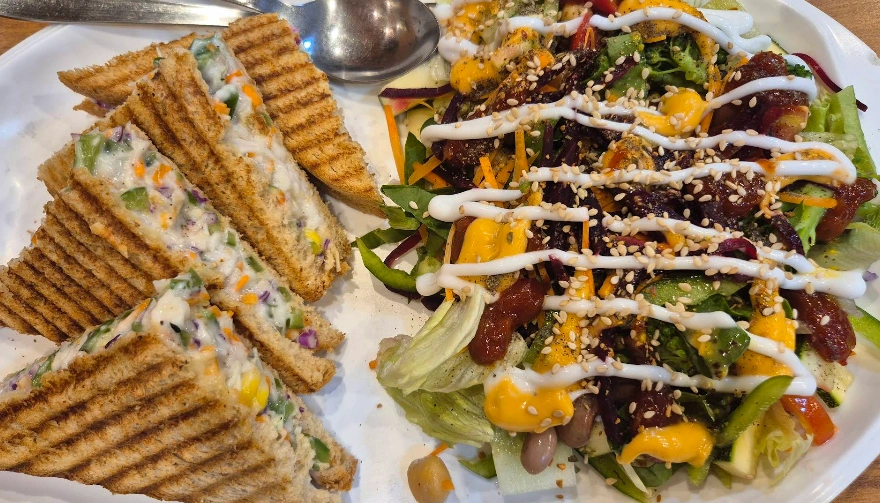The Salad Studio sandwich