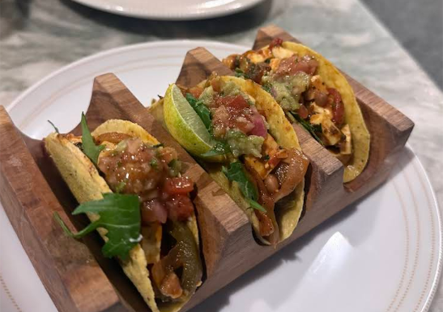 Healthy taco