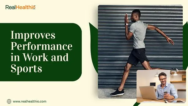 First benefit of drinking water is Improves Performance in Work and Sports