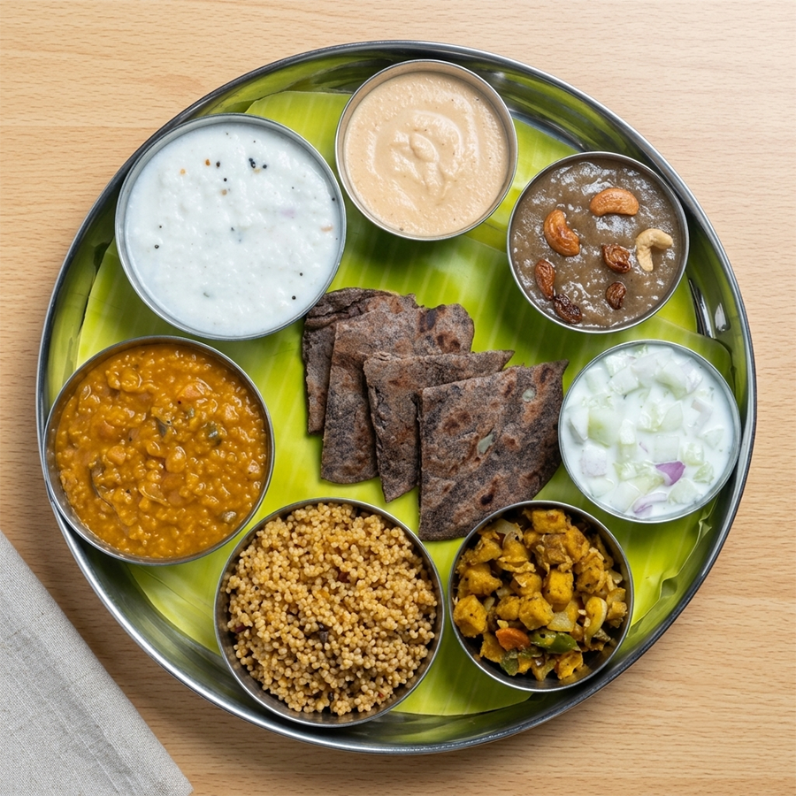 Millet Maagic Meal Special Millet Thali