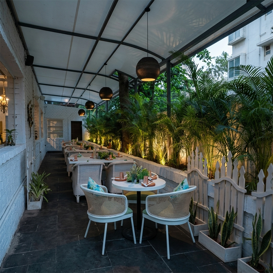 Sante Spa Cuisine Seating Area