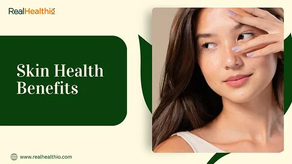 Second benefit of drinking water is improved Skin Health