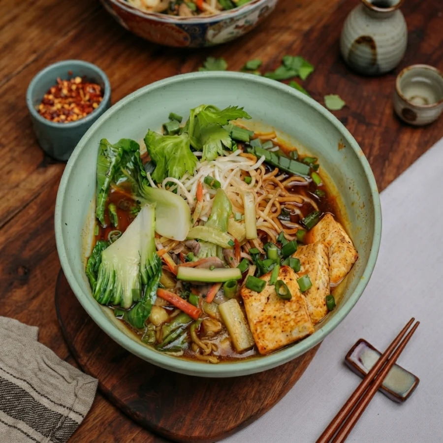 Spicy K-drama Ramen Bowl