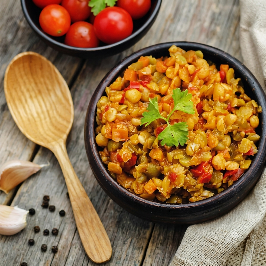 Sweetcorn High Protein Salad