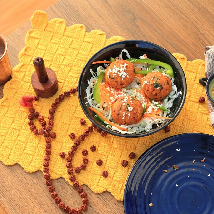 Vegetable kofta bowl at Ayur Square