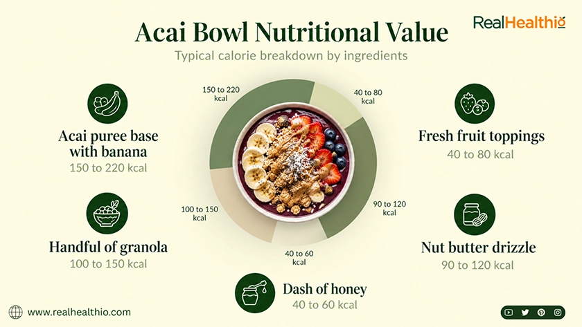 Acai Bowl Calories and Acai Bowl Nutritional Value