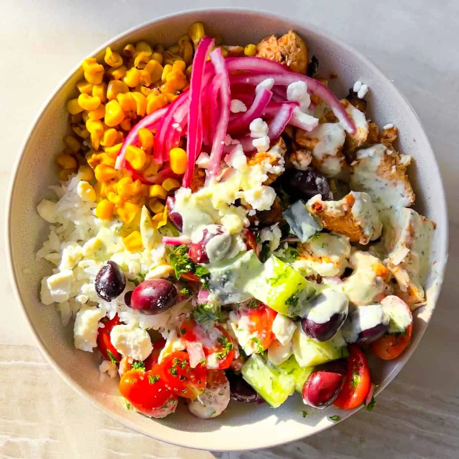 healthy food bowl