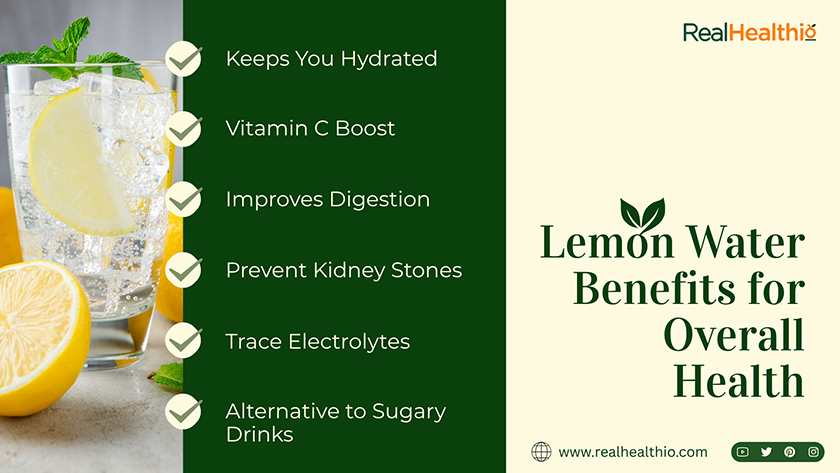 Lemon Water Benefits for Overall Health 