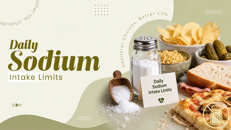 Food Must Have Limited Amount of Salts: Reasons, Risks & Daily Sodium Limits