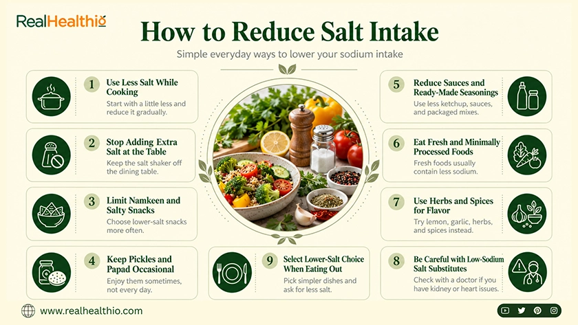 How to Reduce Salt Intake