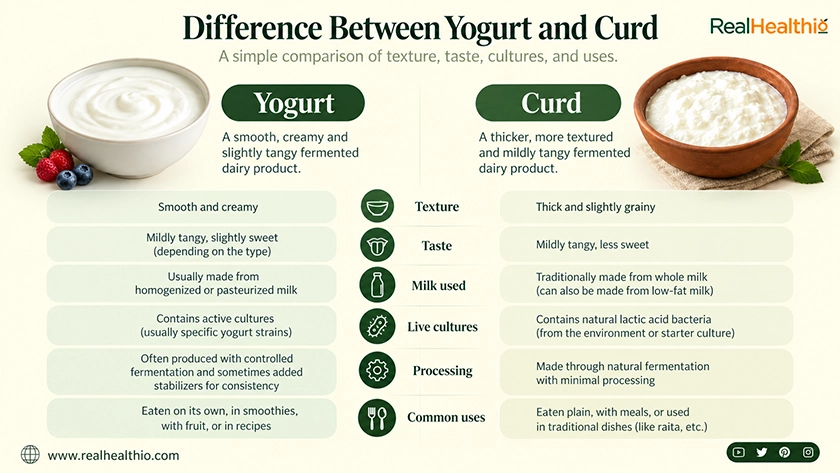 Yogurt Vs Curd